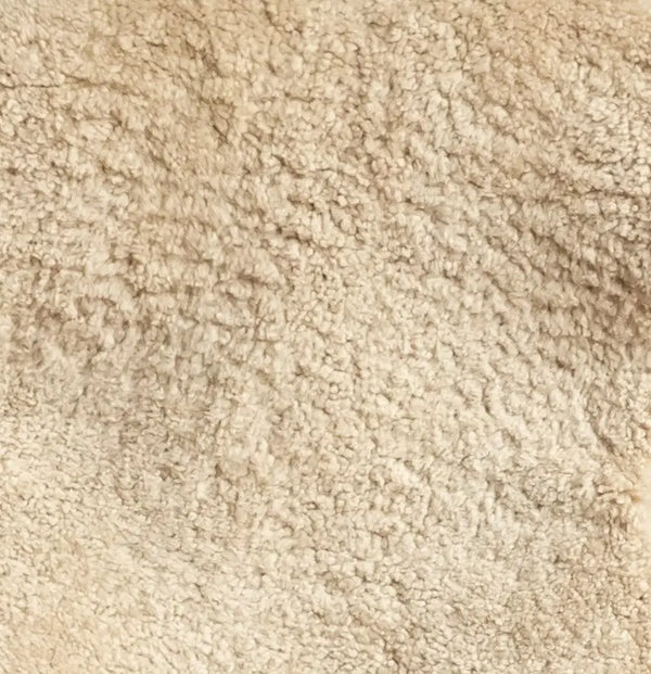 2er Lammfell Curly Sand 190x70 cm - Geschoren & Gelockt