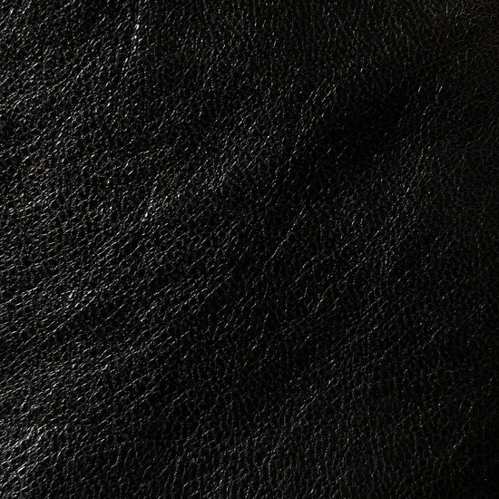 Ziegenleder Nappa schwarz (mit Fehlern)