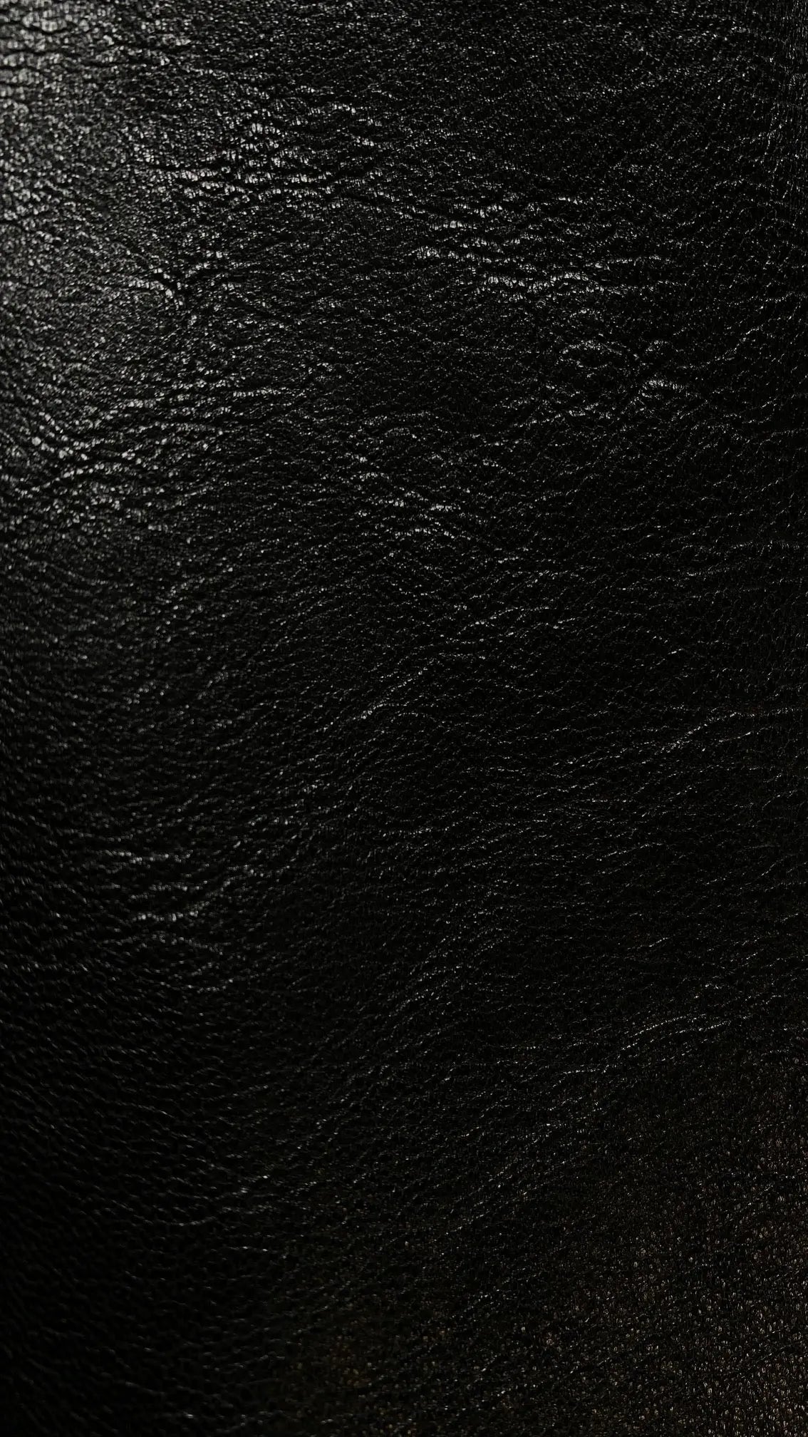 Ziegenleder Nappa schwarz (mit Fehlern)