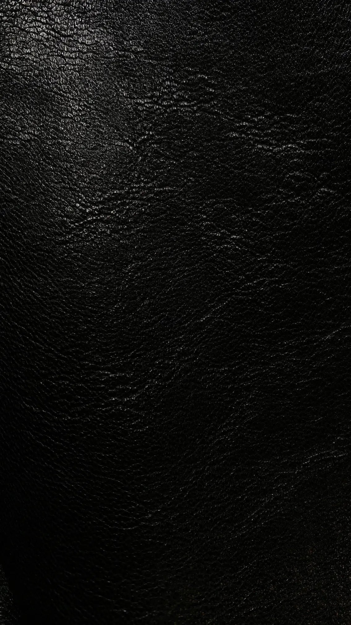 Ziegenleder Nappa schwarz (mit Fehlern)