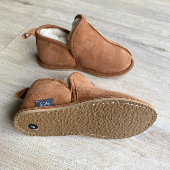 Lammfell Hausschuhe Lian l Braun l Gr. 37-42