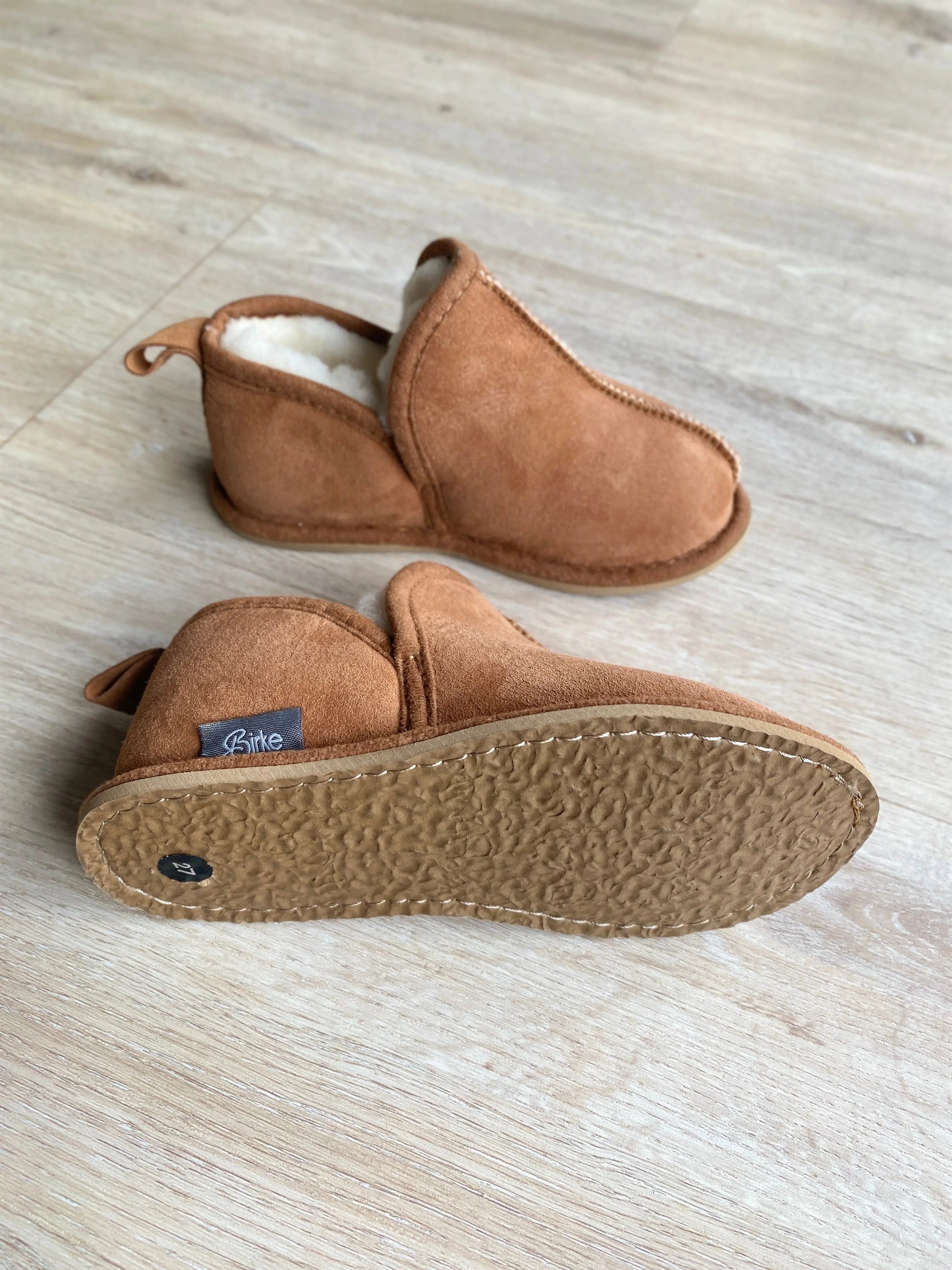 Lammfell Hausschuhe Lian l Braun l Gr. 37-42