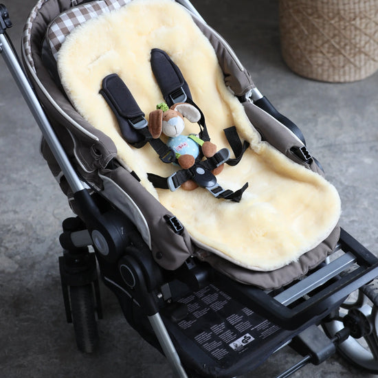Lammfell Kinderwageneinlage