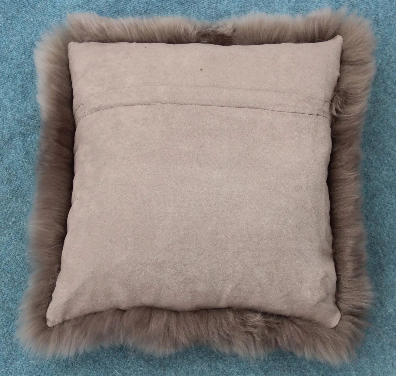 Lammfell Kissen Stone