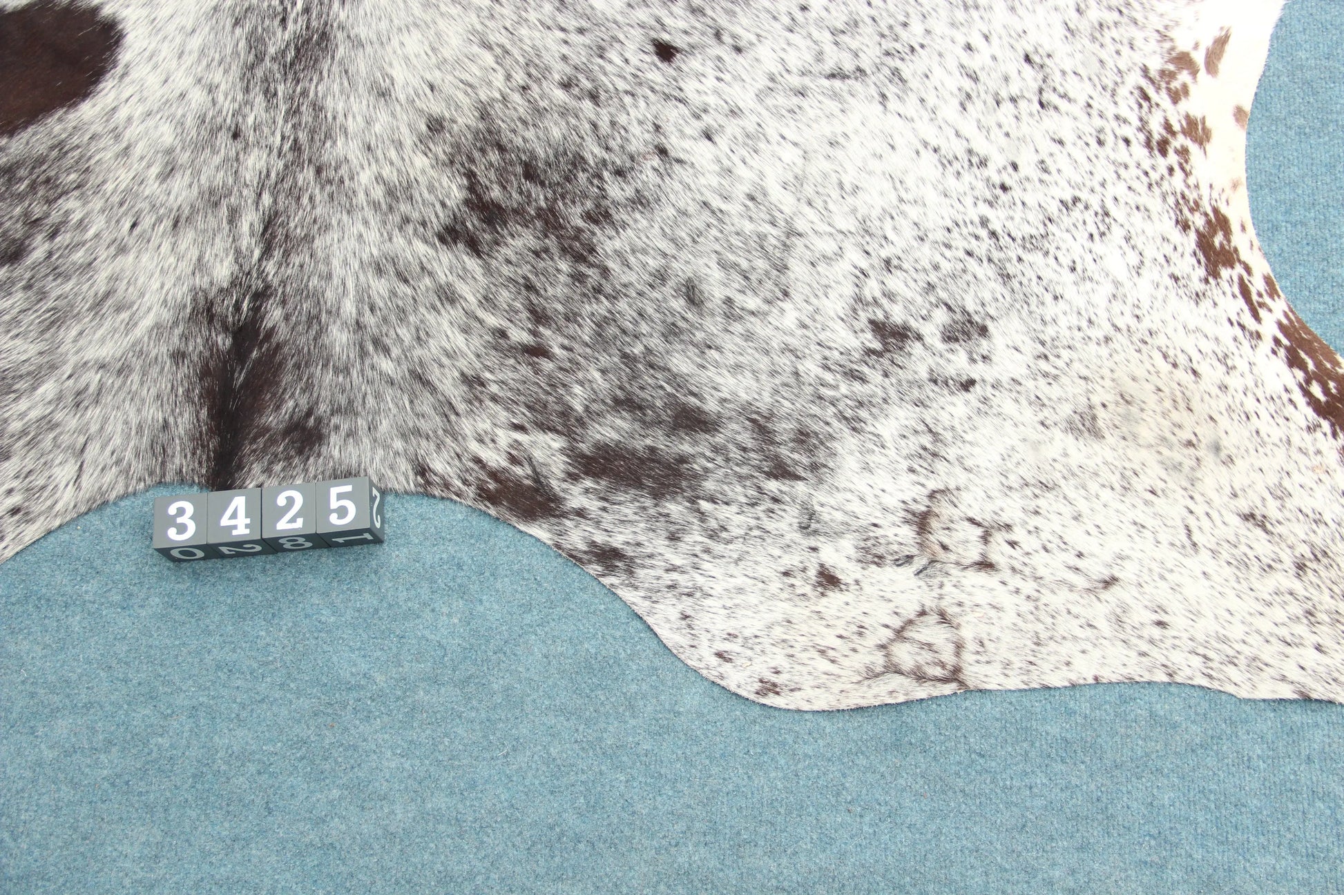 Kuhfell Grau Schwarz Braun Weiß Salz&Pfeffer (3425)