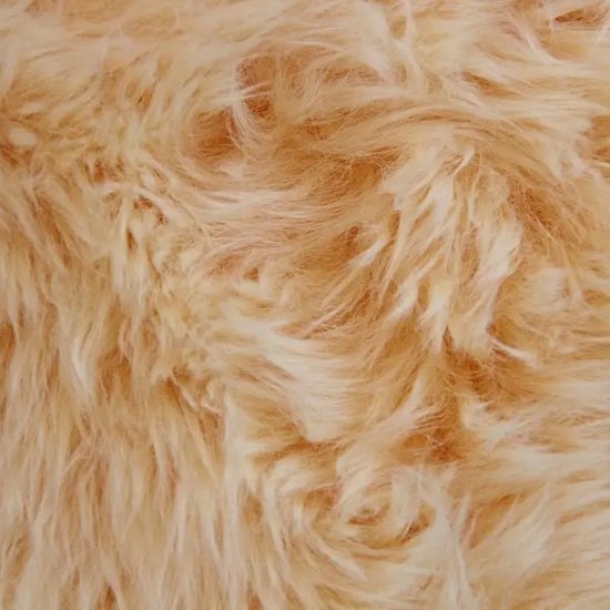 Lammfell Goldgelb (nicht geschoren)