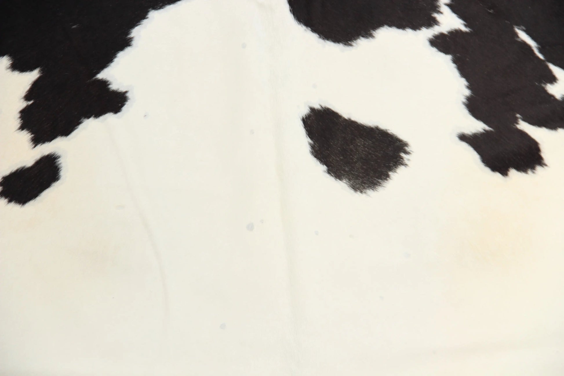 Kuhfell Schwarz Weiß Beige gepunktet (4158) XXL 4-5 qm