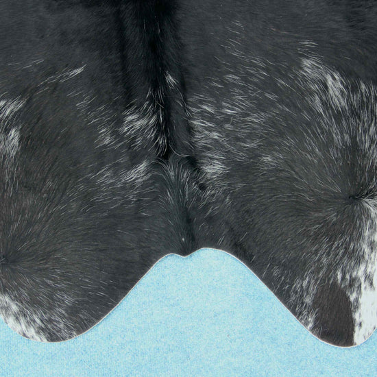 Kuhfell Schwarz Weiß gesprenkelt (2656) 2-3 qm