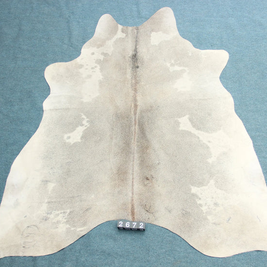 Kuhfell Grau Weiß (2672) 2-3 qm