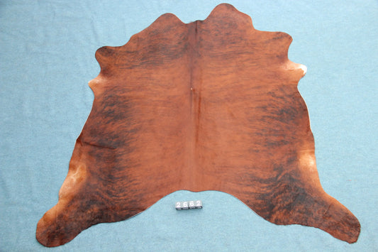 Kuhfell Braun Schwarz getigert (2662) 2-3 qm