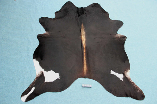 Kuhfell Schwarz Braun Weiß (3449) 3 -4 qm