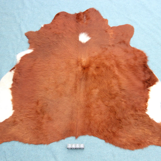 Kuhfell Braun Weiß (3456) 3 -4 qm