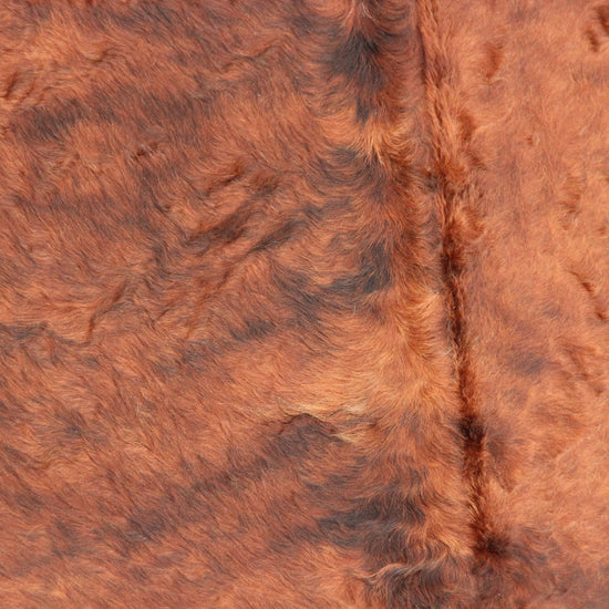 Kuhfell Schwarz Braun Weiß getigert (3451) 3 -4 qm Langhaar