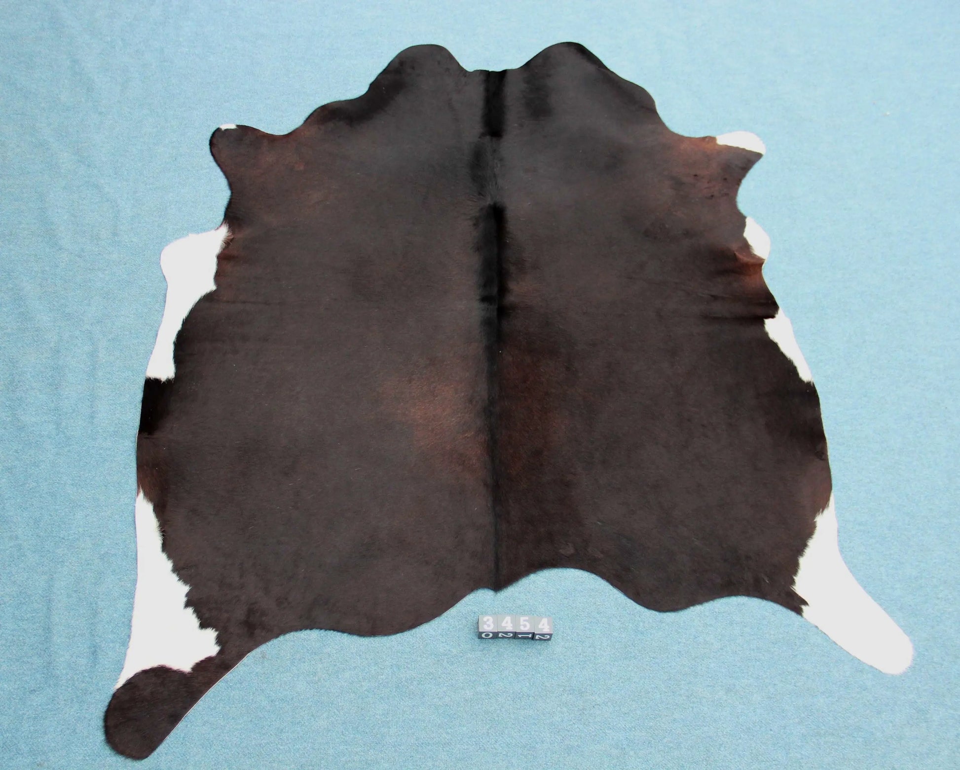 Kuhfell Schwarz Braun Weiß (3454) 3 -4 qm