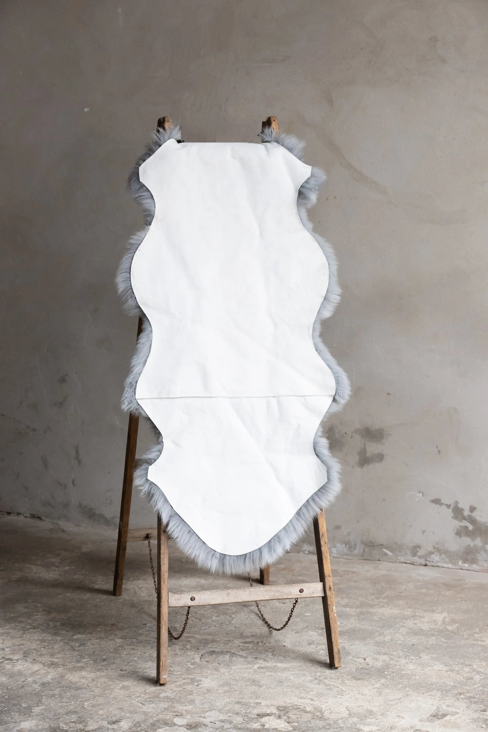 1,5er Lammfell Anthrazit