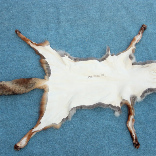 Weiches Rotfuchswinterfell  Ökologisch gegerbt (aus Deutschland)