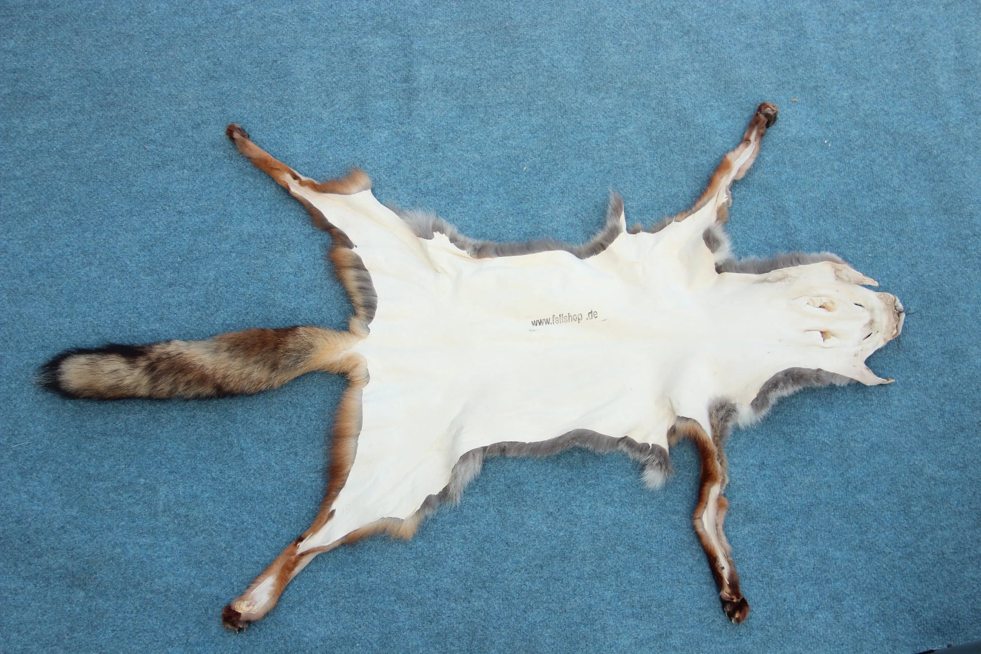 Weiches Rotfuchswinterfell  Ökologisch gegerbt (aus Deutschland)