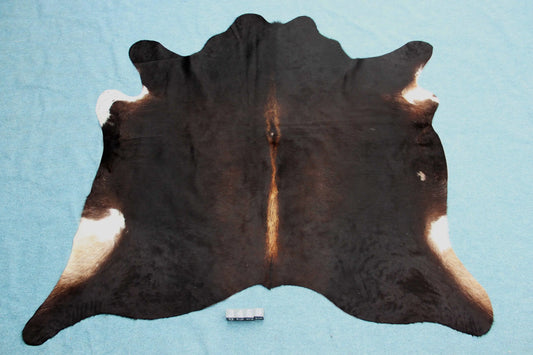 Kuhfell Schwarz Braun Weiß (3459) 3 -4 qm