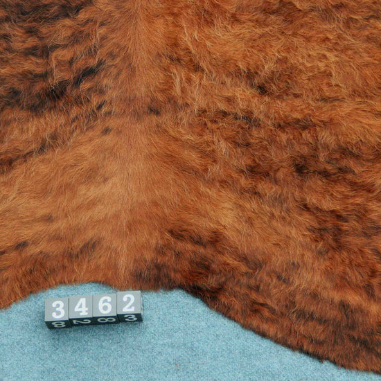 Kuhfell Schwarz Braun Weiß getigert (3462) 3 -4 qm