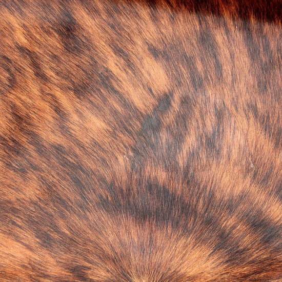 Kuhfell Schwarz Braun Weiß getigert (3466) 3 -4 qm