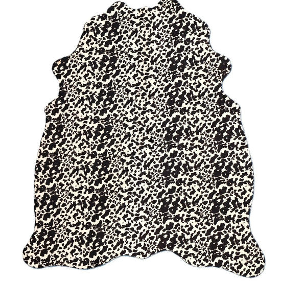 Kuhfell Schwarz Weiß (1415) bedruckt