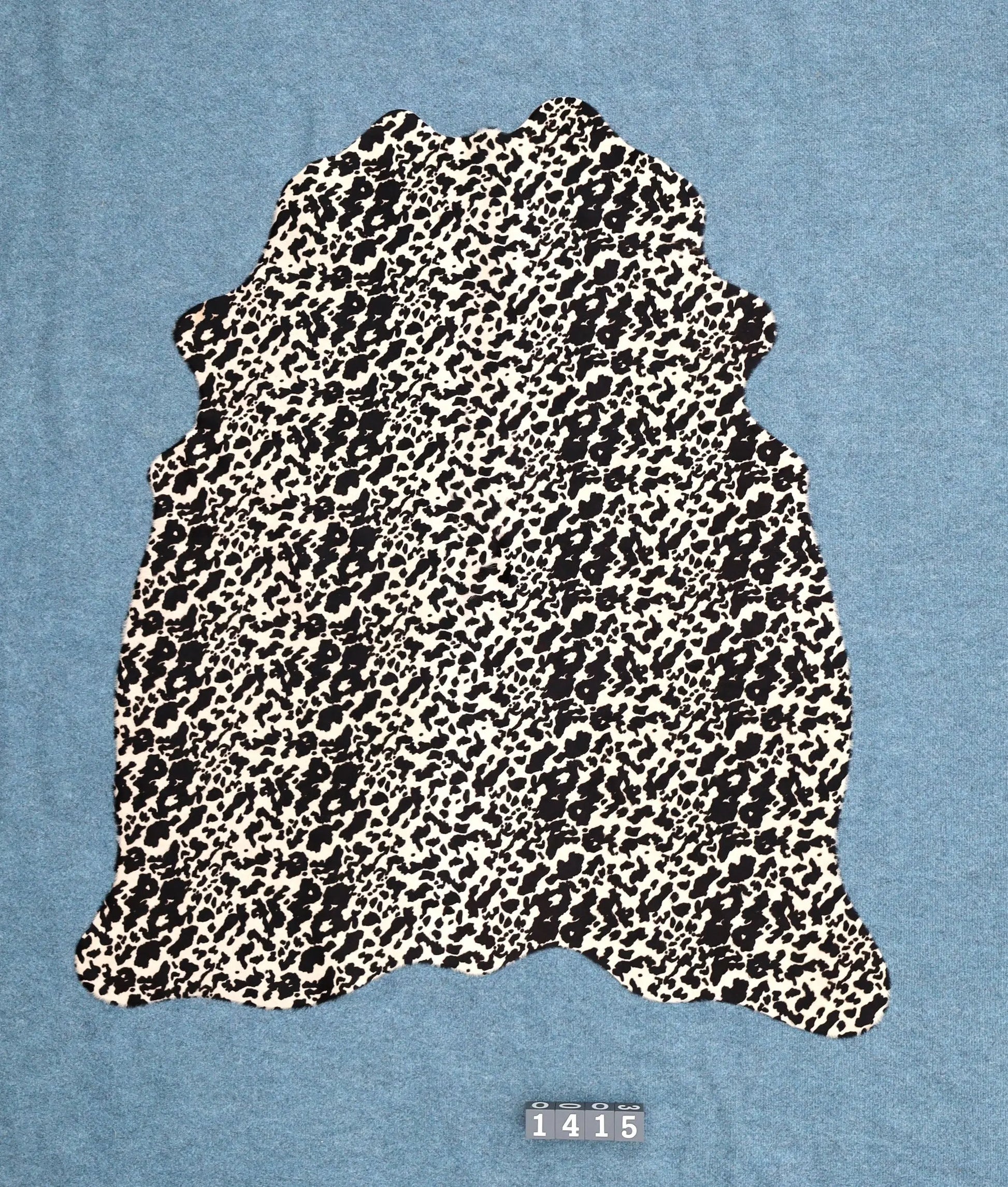 Kuhfell Schwarz Weiß (1415) bedruckt