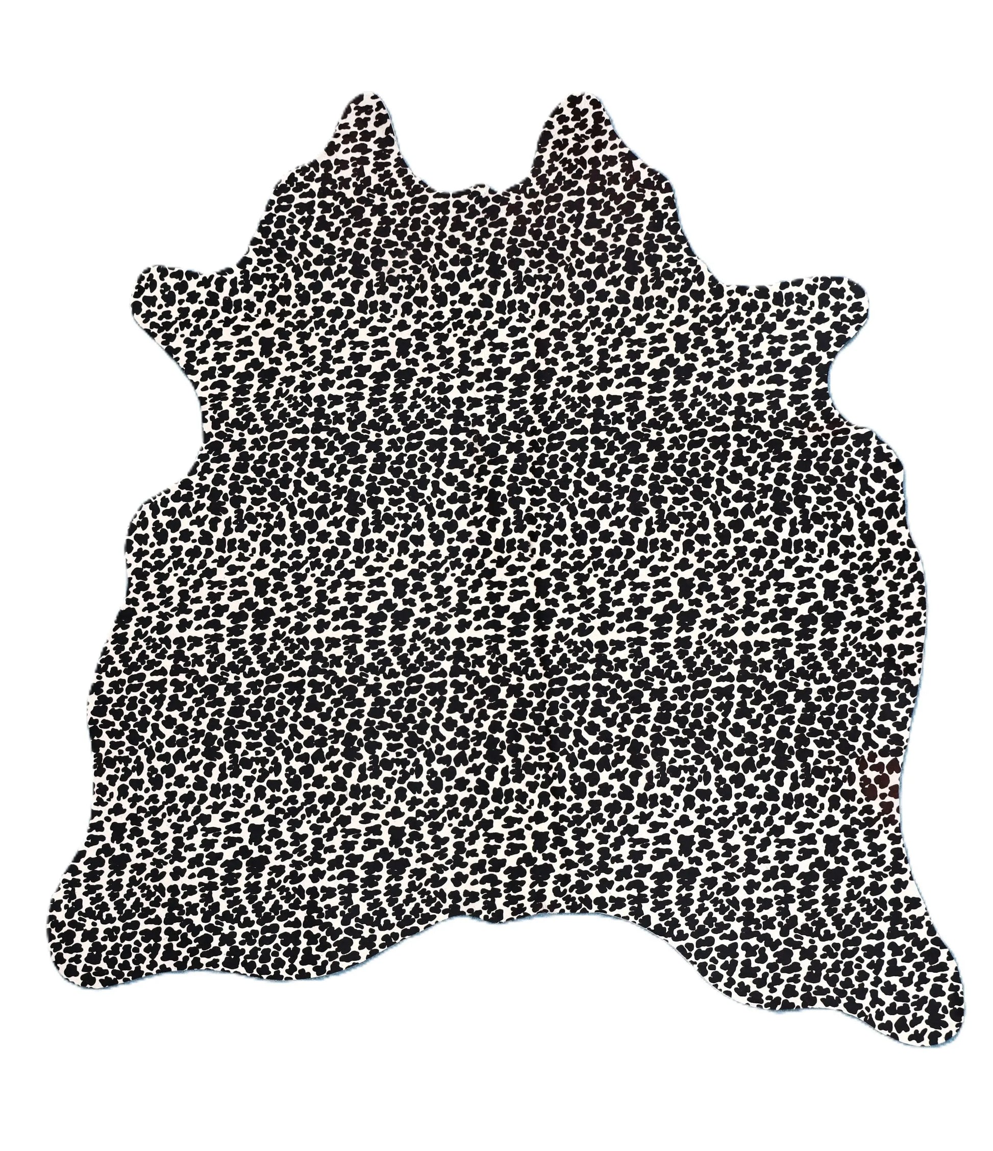 Kuhfell Schwarz Weiß (1414) bedruckt