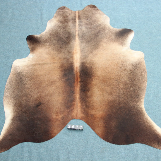 Kuhfell Braun Weiß (2677) 2-3 qm