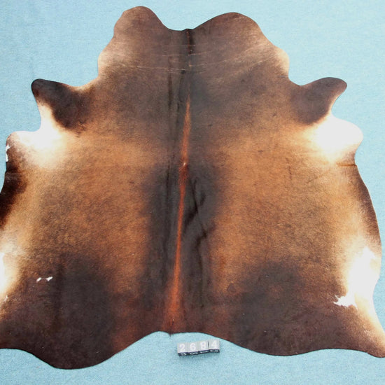 Kuhfell Braun Schwarz Weiß (2684) 2-3 qm