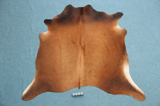 Kuhfell Braun Weiß (2696) 2-3 qm