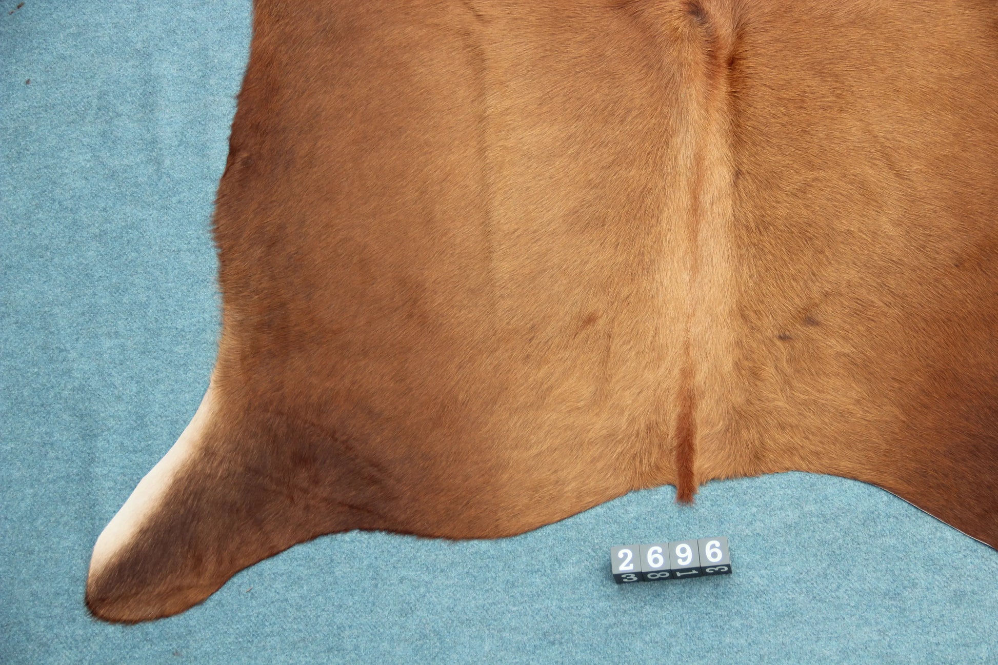 Kuhfell Braun Weiß (2696) 2-3 qm