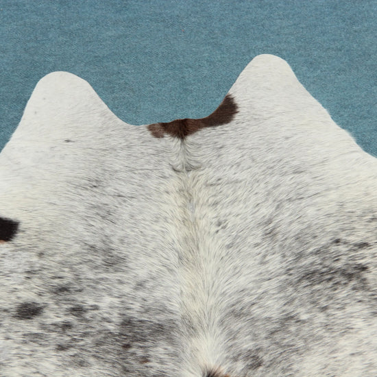 Kuhfell Grau Braun Schwarz Weiß (2703) 2-3 qm