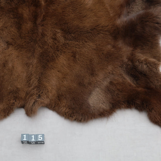 Hochwertiges Bisonfell  Einzigartiges Naturprodukt (ca. 265 x 166 cm) Nr. 115
