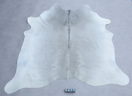 Kuhfell Grau Weiß (3475) 3-4 qm  Gerberei Birke Fellshop
