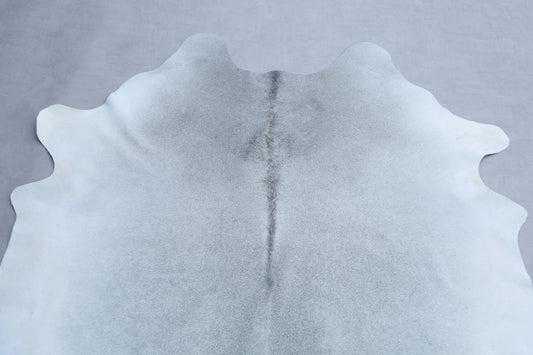 Kuhfell Grau Weiß (3475) 3-4 qm  Gerberei Birke Fellshop