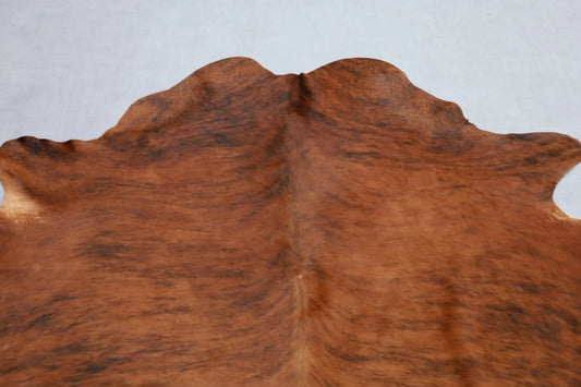 Kuhfell Braun Schwarz getigert (3486) 3-4 qm  Gerberei Birke Fellshop