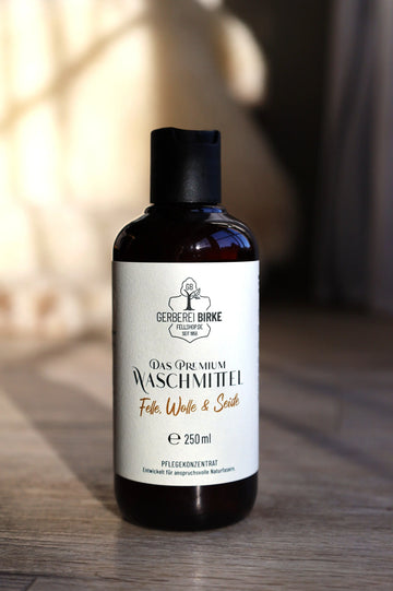 Das Premium Waschmittel Felle, Wolle & Seide Gerberei Birke Fellshop