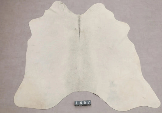 Kuhfell Weiß Grau (1457) 1-2 qm  Gerberei Birke Fellshop: Gesamtaufnahme