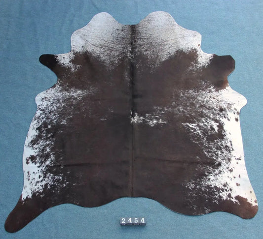 Kuhfell Schwarz Grau Weiß (2454) 2-3 qm  Gerberei Birke Fellshop: Gesamtaufnahme