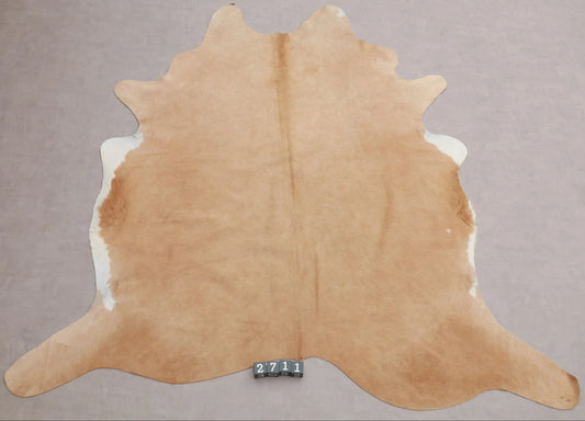 Kuhfell Beige Weiß (2711) 2-3 qm  Gerberei Birke Fellshop: Gesamtaufnahme