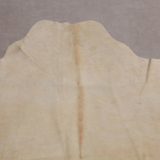 Kuhfell Beige Gold getigert (2720) 2-3 qm  Gerberei Birke Fellshop: Nahaufnahme Hals
