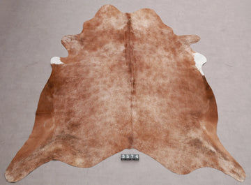 Kuhfell Braun Beige (3574) 3-4 qm  Gerberei Birke Fellshop: Gesamtaufnahme