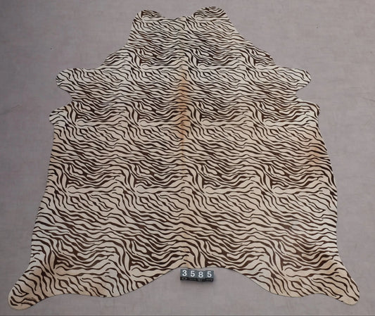 Kuhfell Schwarz Weiß Zebra (3585) 3-4 qm  Gerberei Birke Fellshop: Gesamtaufnahme