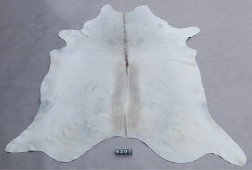 Kuhfell Grau (4207) XXL 4-5 qm  Gerberei Birke Fellshop: Gesamtaufnahme