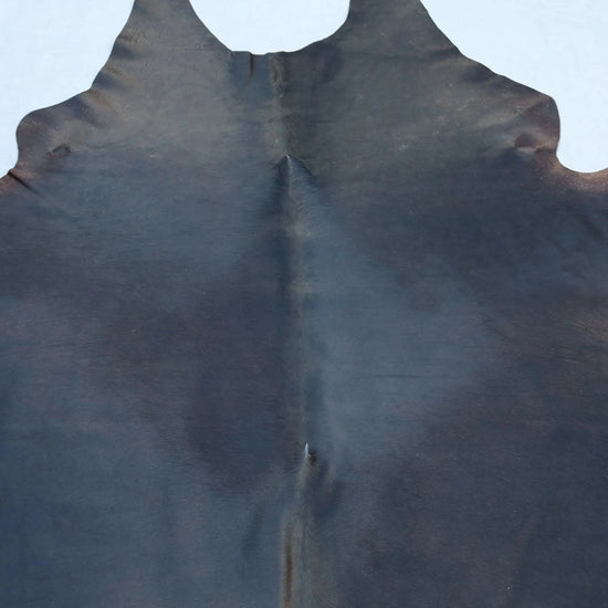 Kuhfell Schwarz Braun Weiß (4213) XXL 4-5 qm  Gerberei Birke Fellshop: Nahaufnahme Schulter