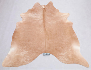 Kuhfell Braun Beige (4218) XXL 4-5 qm  Gerberei Birke Fellshop: Gesamtaufnahme