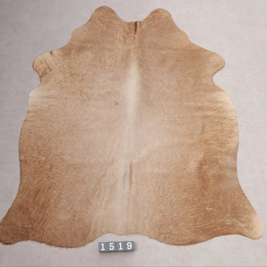 Kuhfell Beige Gold (1519) 1-2 qm Gesamtaufnahme