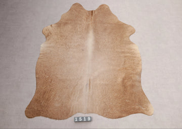 Kuhfell Beige Gold (1519) 1-2 qm Gesamtaufnahme