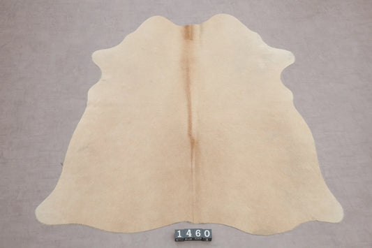 Kuhfell Beige gleichmäßig (1460) 1-2 qm