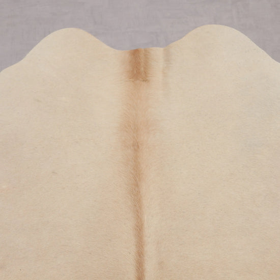 Kuhfell Beige gleichmäßig (1460) 1-2 qm Halsansicht